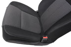 2009 - 2014 Ford F150 Front Seats, XL Black Gray Two-Tone Cloth, w/ Lumbar