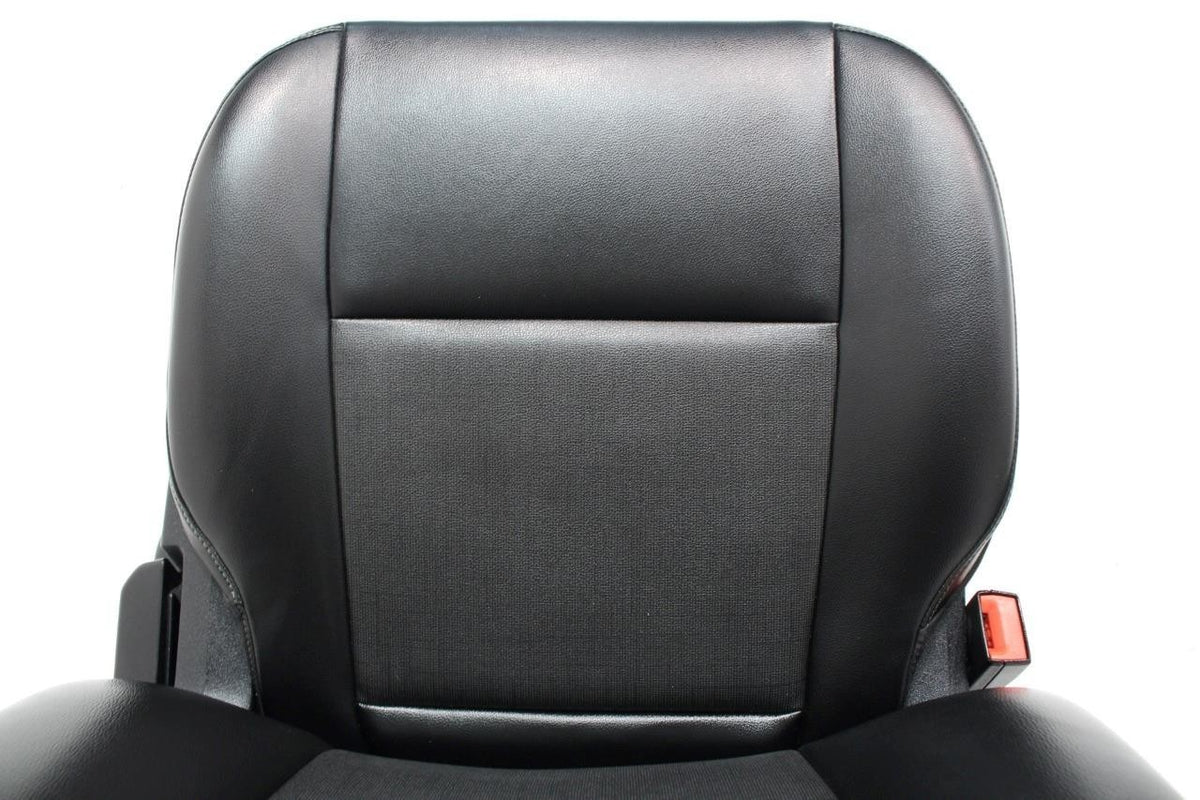 2015 - 2026 Ford Transit Seats, Black Charcoal Vinyl, Manual w/ Armrest OEM