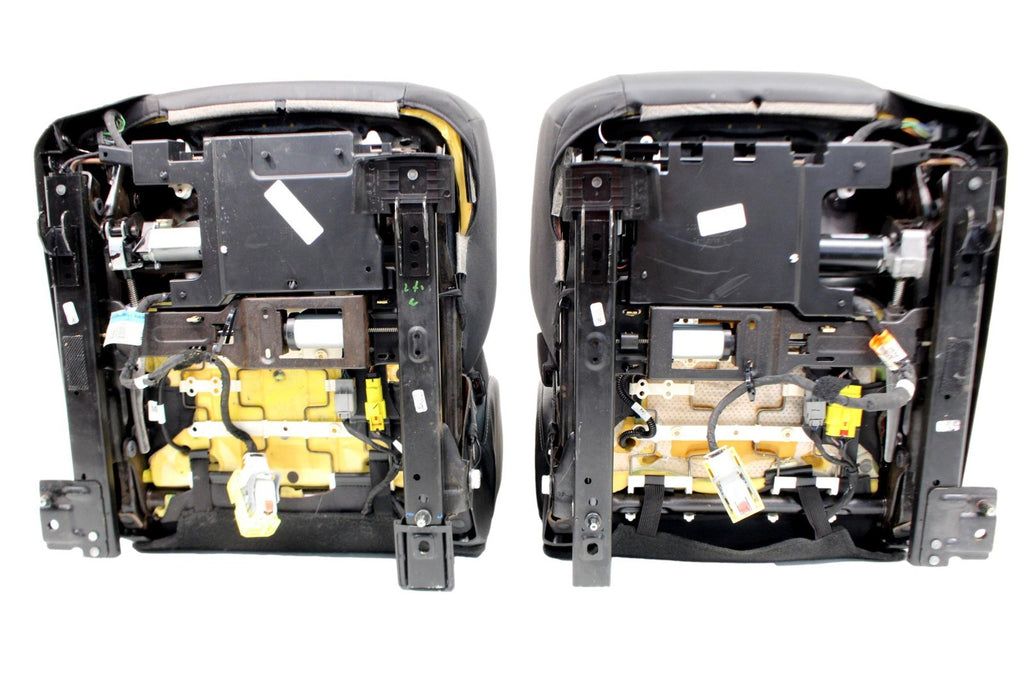 2014 - 2019 GM Sierra Silverado LTZ Front Seats, Black Leather, Powered Heated