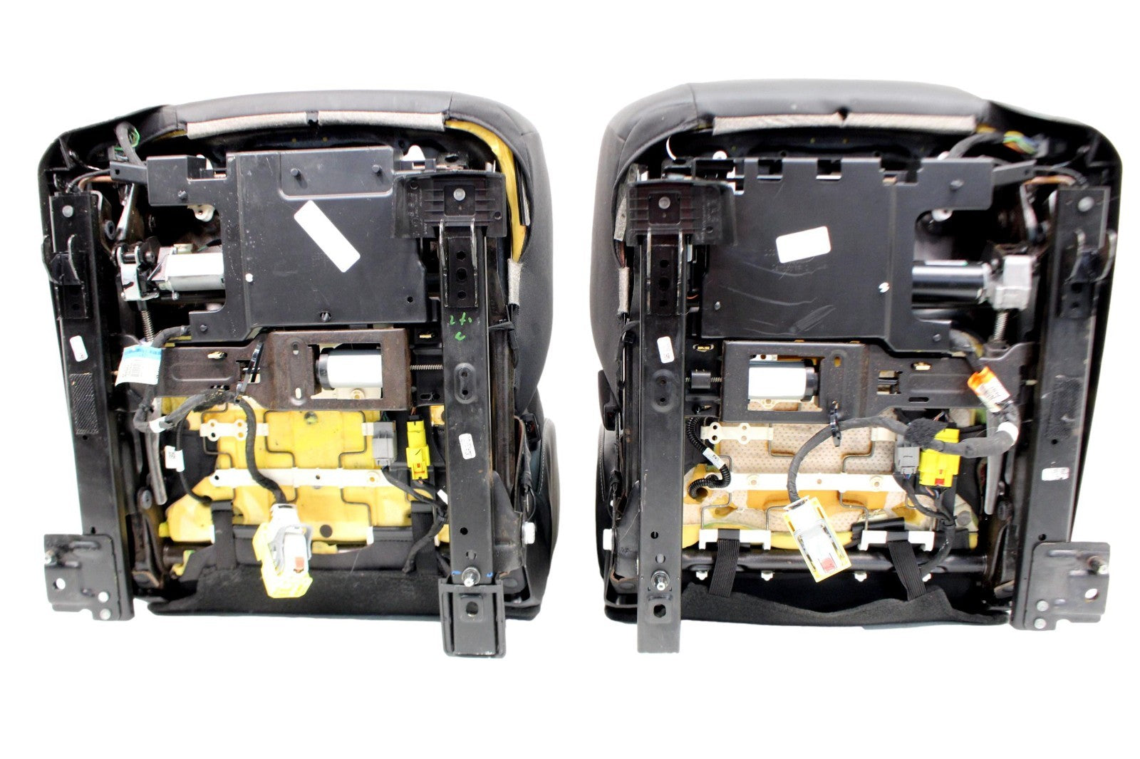 2014 - 2019 GM Sierra Silverado LTZ Front Seats, Black Leather, Powered Heated