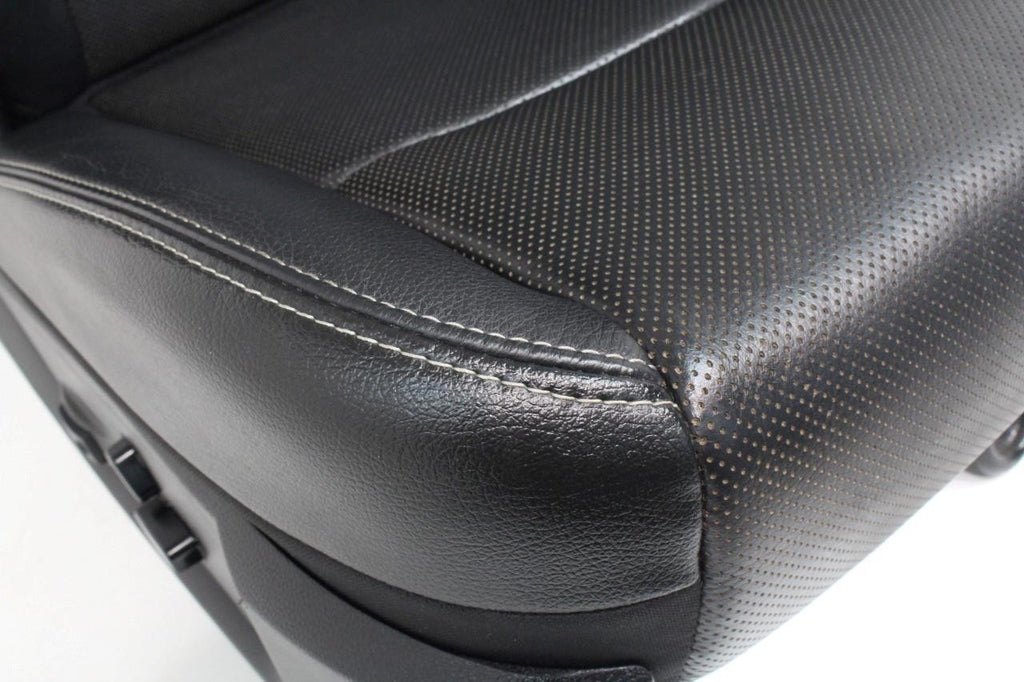 2009 - 2018 Dodge Ram Laramie Black Leather Heated & Cooled Front Seats