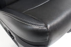 2009 - 2018 Dodge Ram Laramie Black Leather Heated & Cooled Front Seats