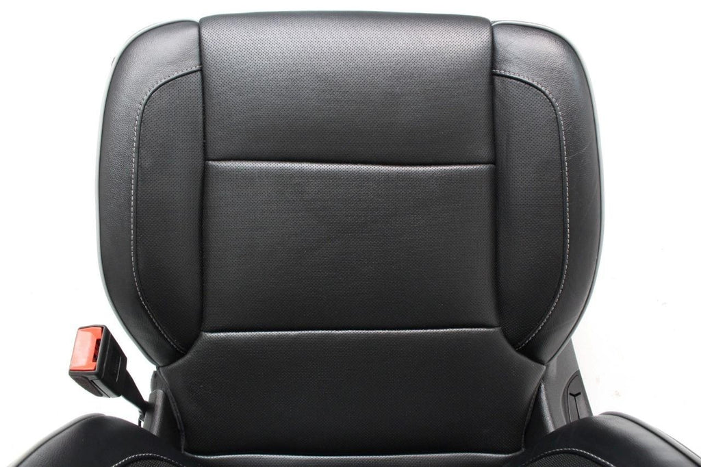 2014 - 2019 Sierra Chevy Silverado Front Seats, High Country Power Black Leather