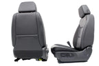 19-22 Silverado Sierra Heated Cooled Black Leather Seats Front & Rear Set OEM