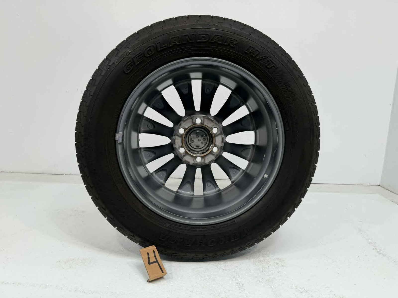 19" Lexus GX460 OEM Wheels Set 4 Dark Gray Sport Design Yokohama Tires 265/55R19