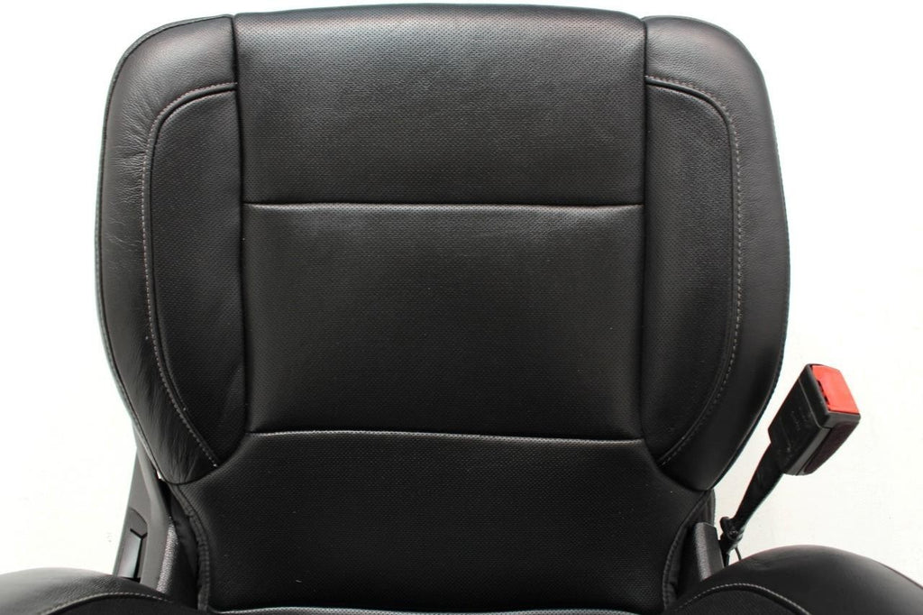 2014 - 2019 GM Sierra Silverado LTZ Front Seats, Black Leather, Heated Cooled