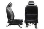 07-18 Jeep Wrangler Unlimited JKU Front & Rear Seats, 4 Door Black Leather OEM