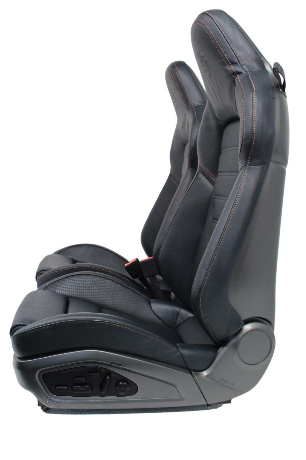 2020 2024 Porsche 911 992 Sport Seats 18-Way Graphite Blue Leather Cognac Stitch