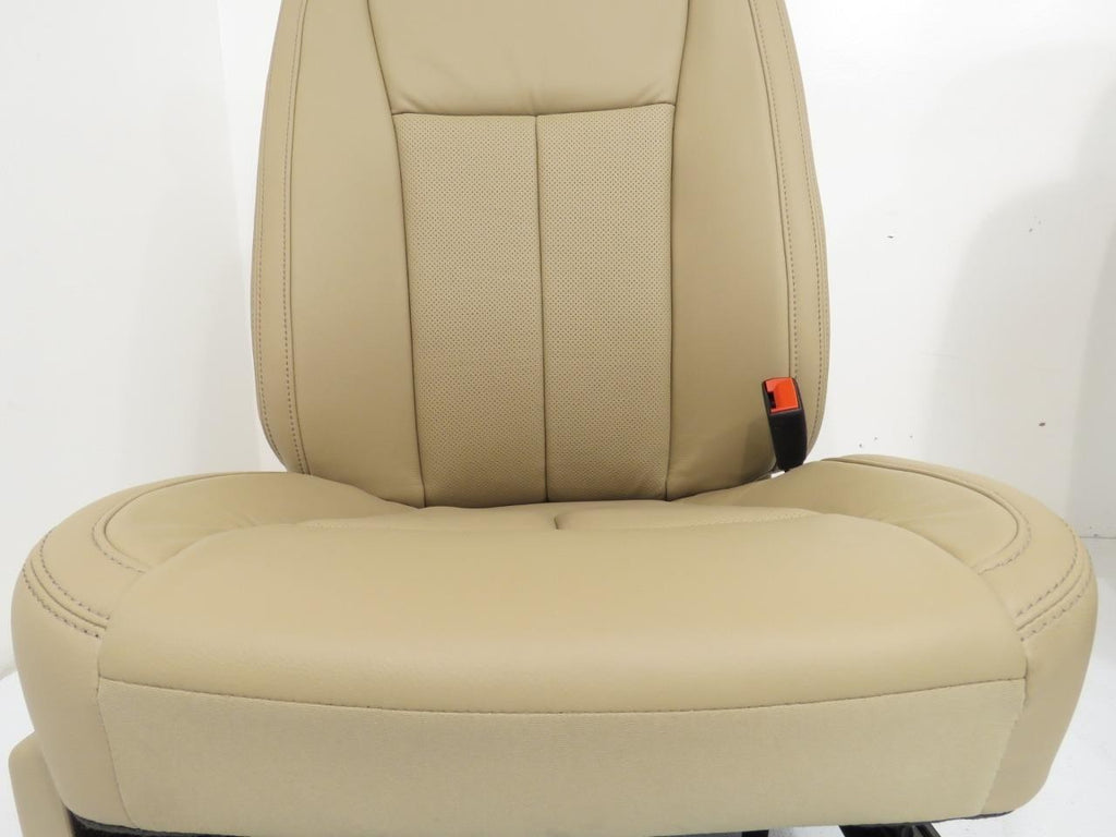 2015 - 2022 Ford F150 Super Duty Lariat Front Seats, Tan Leather Heat & Cool