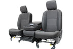 2019 - 2024 Ram HD Front Bench Seat, Diesel Gray Cloth Manual w Center Jump Seat