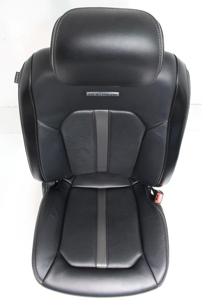 2015-2022 Ford F-Series Limited Black Leather Heated & Cooled Seats