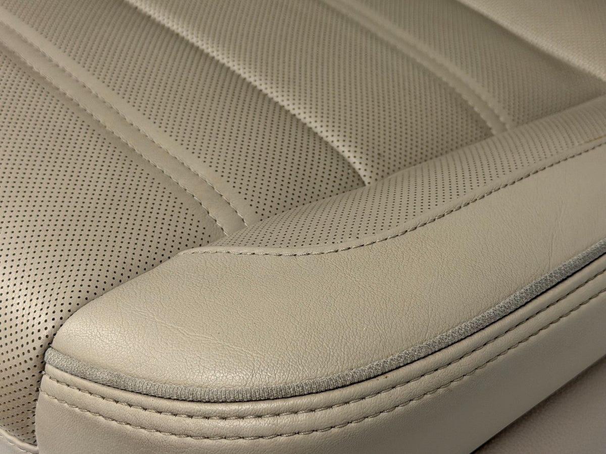 2015 - 2016 GMC Yukon Denali Front Seats, Shale Leather Heated Cooled, Fits OBS