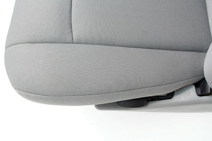 1992 - 2014 Ford Econoline E150 E250 E350 Van Gray Cloth Front Bucket Seats