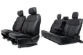 2019 - 2023 Ford Ranger Seat Set, Lariat Heated Black Leather Front & Rear OEM