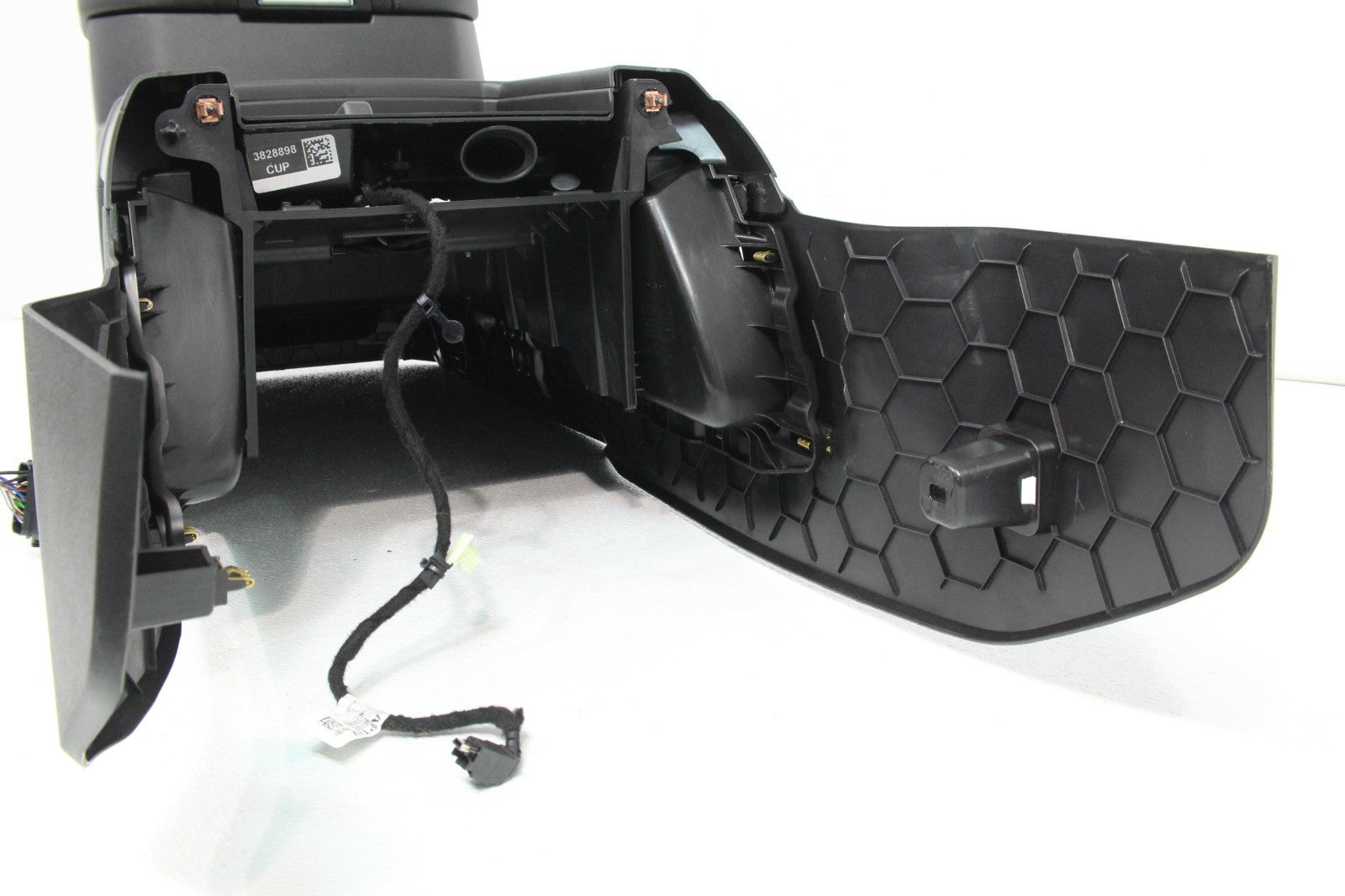 2019 - 2023 Chevy Silverado GMC Sierra Denali Center Console, Black w/ Ash Wood