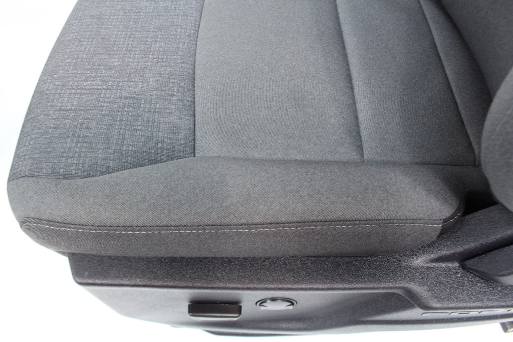 2021 - 2026 Ford F150 Super Duty Front Seats, XLT Gray Cloth 8-Way Power Driver