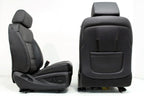 2015-2017 GMC Yukon Denali Front Seats, OEM Black Leather Heated Cooled