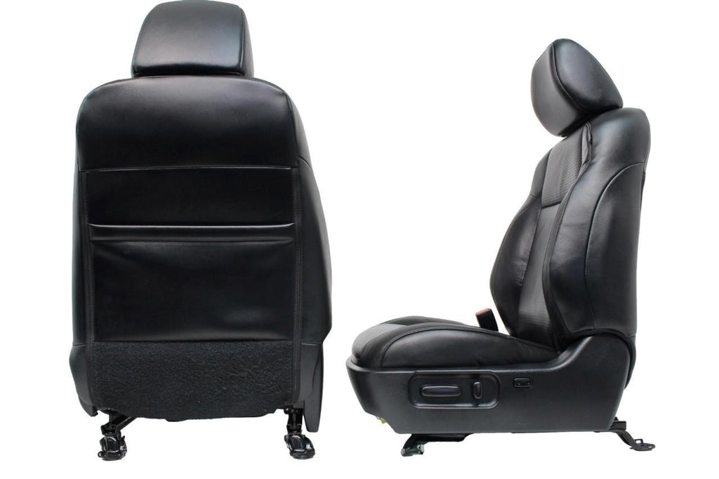 2016 - 2023 Toyota Tacoma Seats, Crew Cab Black Leather Powered Heat TRD Limited