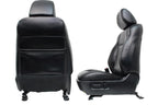 2016 - 2023 Toyota Tacoma Seats, Crew Cab Black Leather Powered Heat TRD Limited