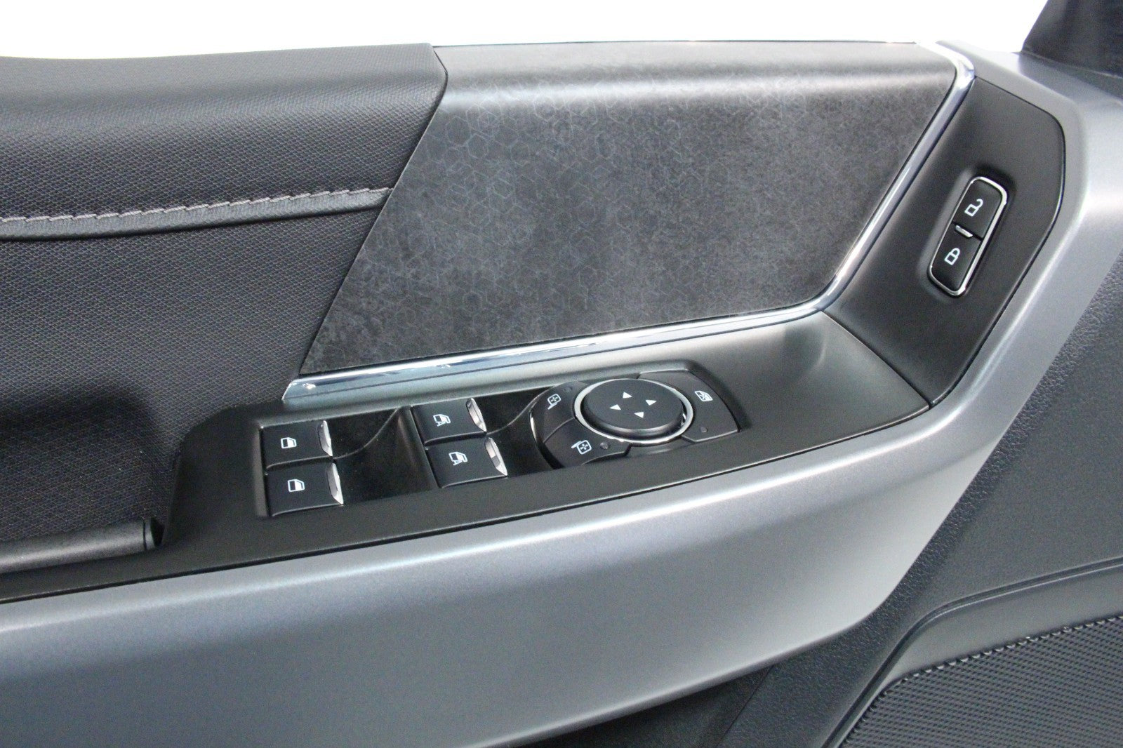 2021 - 2026 Ford F150 Front Door Panels, STX XLT Sport Black Geometric OEM