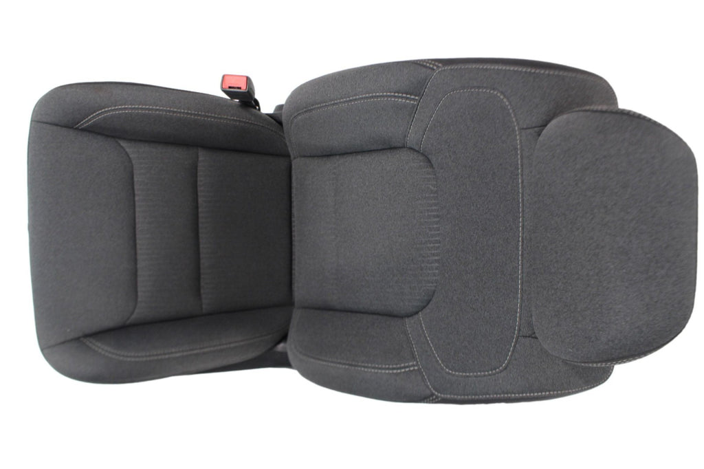 2019 - 2026 Ram 1500 Drivers Seat, Powered w/ Lumbar, Dark Gray & Black Cloth DT