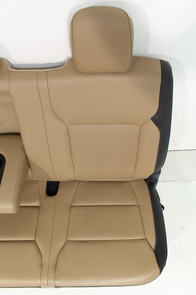 2021+ Ford F150 Super Duty Seats Set, Crew Cab Lariat Leather Baja Tan Heat Cool