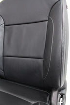 2014 - 2019 GM Sierra Silverado LTZ Front Seats, Black Leather, Powered Heated
