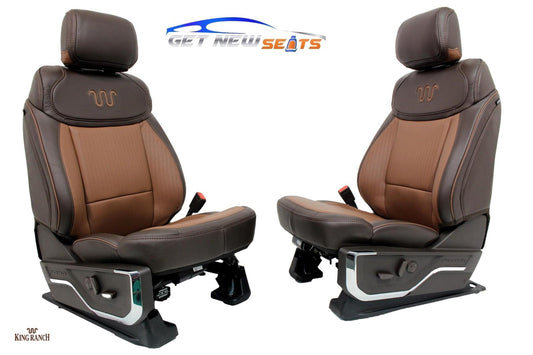 2021-2025 Ford F-Series F150 Super Duty King Ranch Leather Seats, Loaded NEW