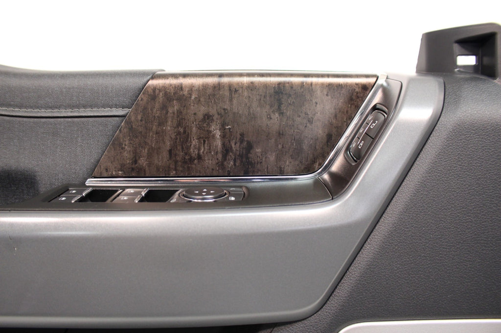 2021 - 2026 Ford F150 Front Door Panels, Lariat Black w/ B&O Sound TNMTL Trim