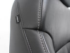 2014 - 2019 GM Sierra Silverado LT Front Seats, Power Black Leather, w/ Jumpseat