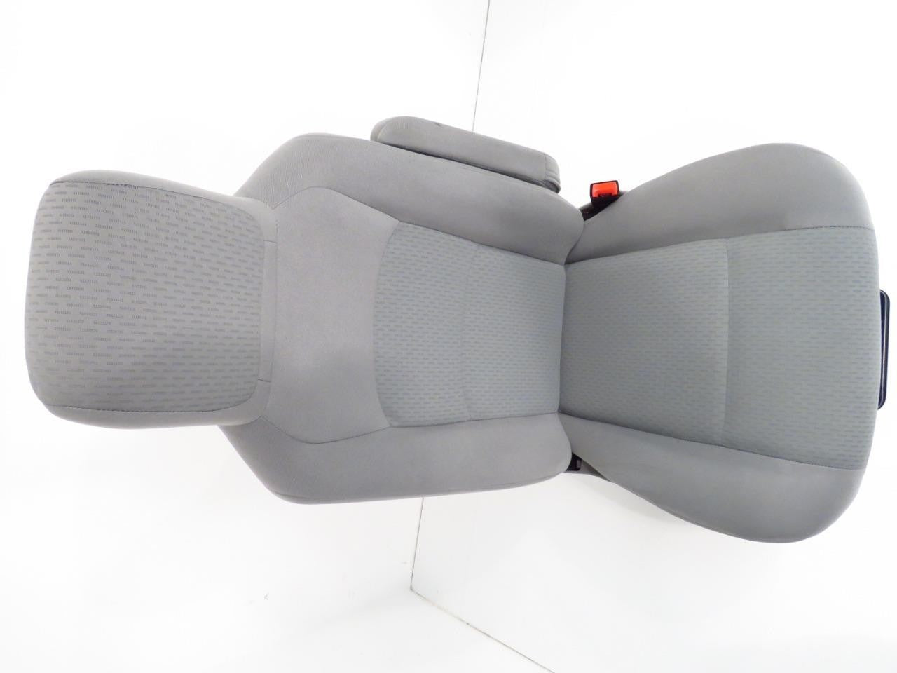 Ford Econoline Front Bucket Seats, Gray Cloth w/ Folding Armrests, Fits 1992+