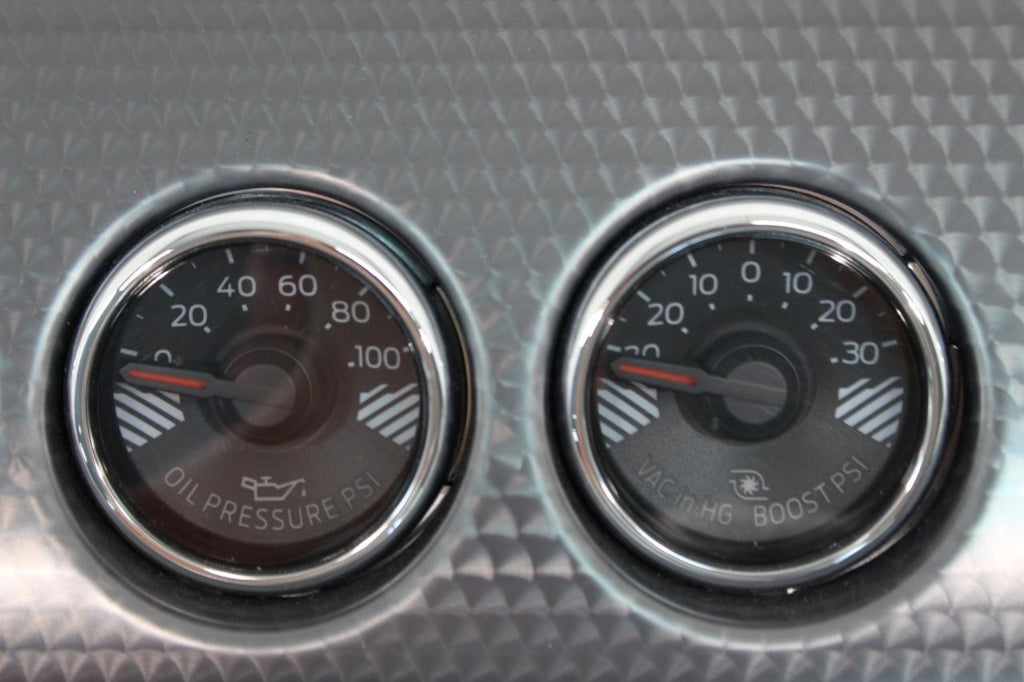 15 - 23 Ford Mustang Aluminum Dash Trim + EcoBoost Performance Pack Boost Gauges