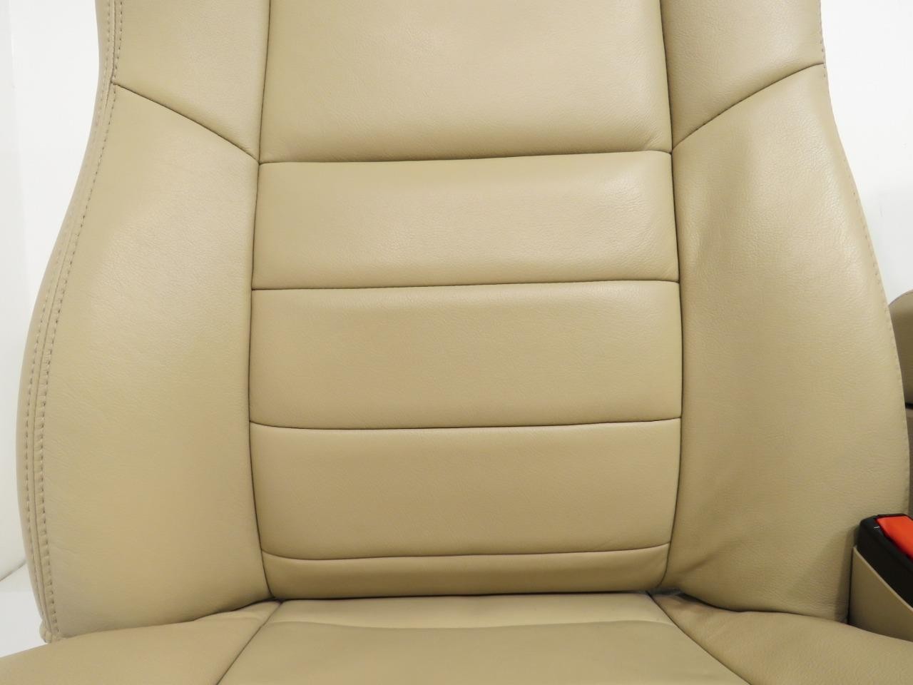 Ford Super Duty Tan Leather Heated Front & Rear Seats F250 F350 F450 F550 F650
