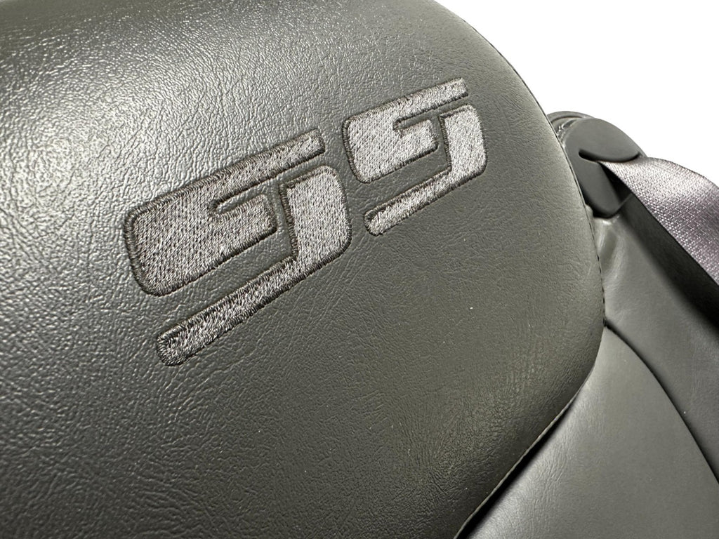 1999 - 2006 Chevy Silverado SS Front Seats, New Leather Dark Pewter Power Heated