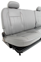 2002-2008 Dodge Ram Slate Gray Leather Seats & Woodgrain Business Console