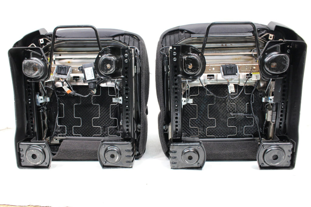 2009 - 2014 Ford F150 Front Seats, XL Black Gray Two-Tone Cloth, w/ Lumbar