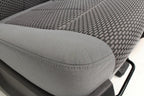 1999 - 2016 Ford Super Duty Front Seats, XL Steel Gray Cloth Bench w/ Jumpseat