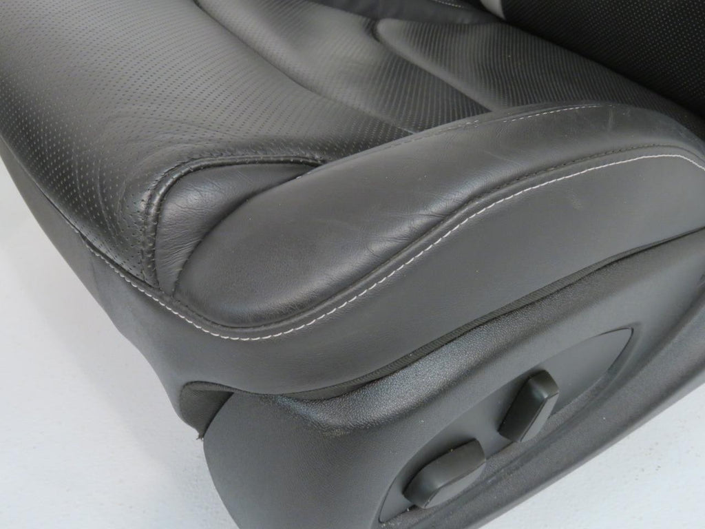 2016 - 2024 Camaro Seats, Front Rear Coupe, 2SS Black Leather Heated Ventilated