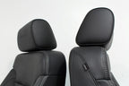 2015-2017 GMC Yukon Denali Front Seats, OEM Black Leather Heated Cooled