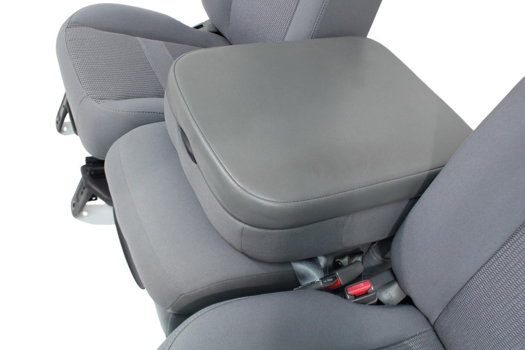 2002 - 2009 Dodge Ram Split Bench Seat, Slate Gray Cloth w/ Power Driver, Lumbar
