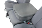 2002 - 2009 Dodge Ram Split Bench Seat, Slate Gray Cloth w/ Power Driver, Lumbar