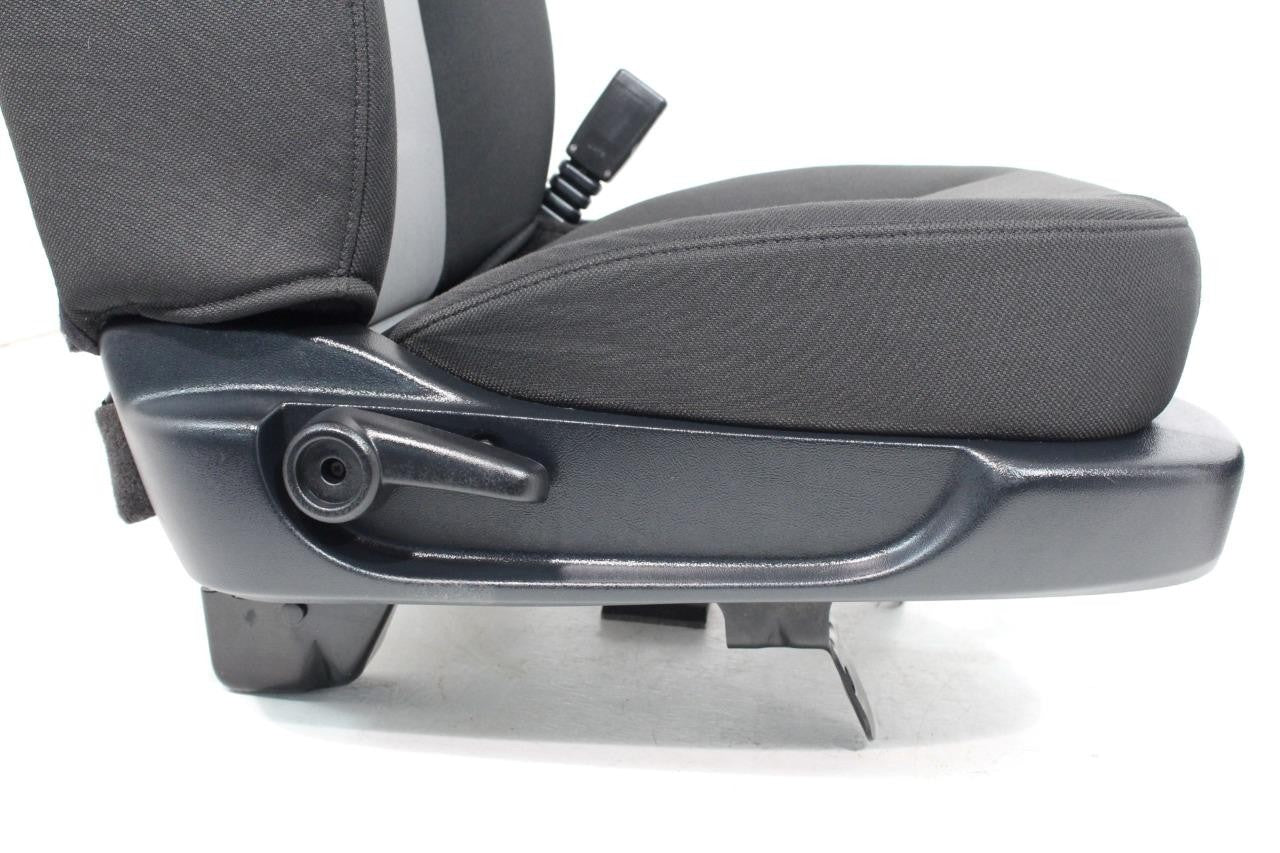Ford Ranger Extended Cab Front BUCKET Black Grey Cloth Seats 1998 - 2011