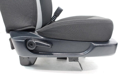 Ford Ranger Extended Cab Front BUCKET Black Grey Cloth Seats 1998 - 2011