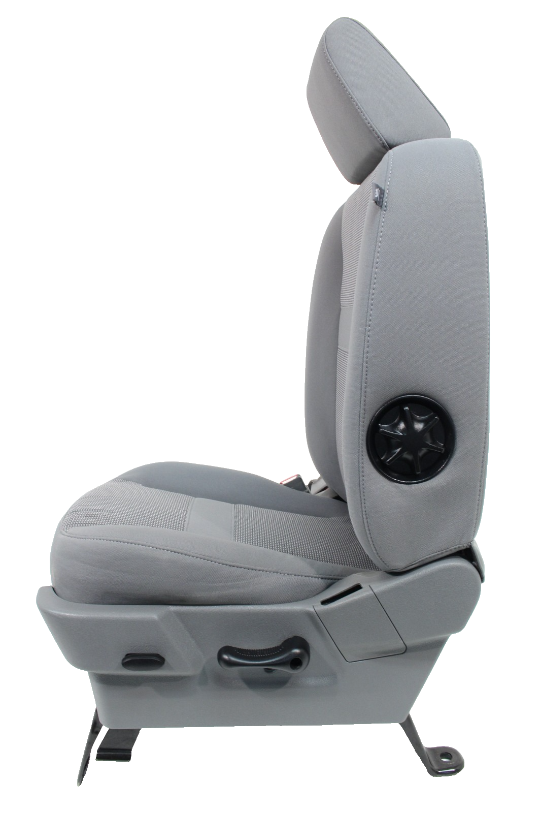 2006 - 2009 Dodge Ram Powered Drivers Seat, OEM YES Slate Gray Cloth w/ Lumbar