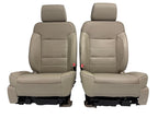 2015 - 2016 GMC Yukon Denali Front Seats, Shale Leather Heated Cooled, Fits OBS