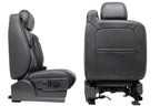 99-06 Sierra Silverado Front Seats, Dark Pewter Leather, Power Lumbar Bolster