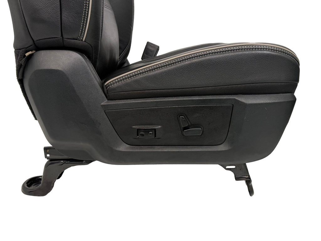 2019 - 2026 Ram 2500 3500 HD Seats Set, Limited Black Leather Crew Cab Heat Cool