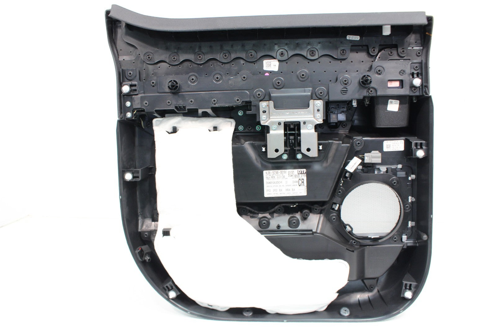 2021 - 2025 Ford F-150 Tremor Rear Passenger Door Panel | Black & Active Orange