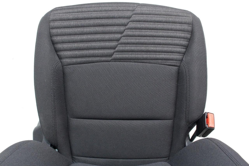 2015 - 2026 Ford F150 & Super Duty Seats, STX Black Cloth Manual w/ Lumbar