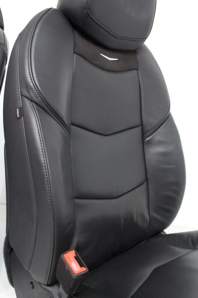 2015-2020 Cadillac Escalade Front Seats, Jet Black Luxury Leather Heated Cooled